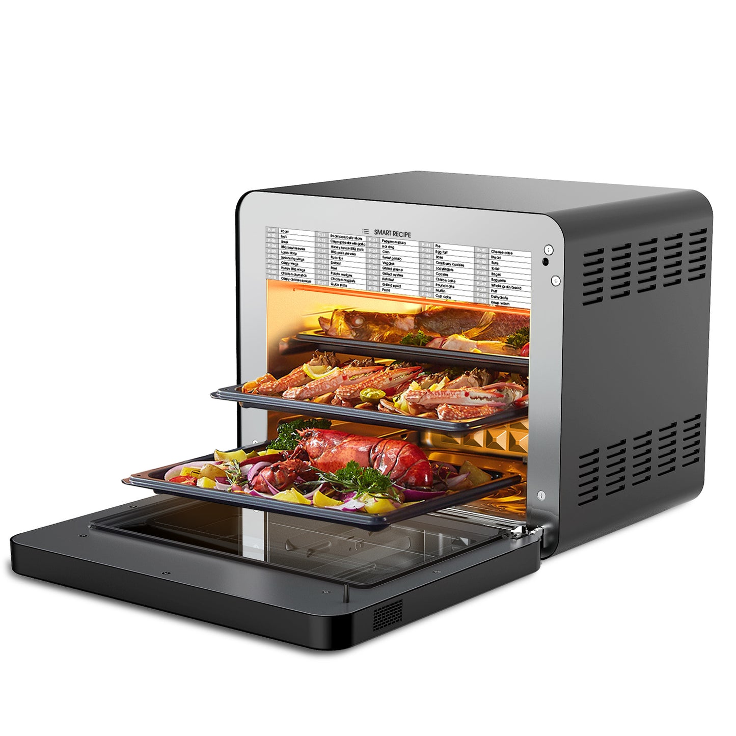Geek Chef Steam Air Fryer Toast Oven Combo, 26 QT Steam