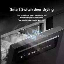 Integrated Sink Dishwasher Xiaomi Mijia Smart Embedded Dual Purpose Dishwasher 16 Sets N1 Large Capacity