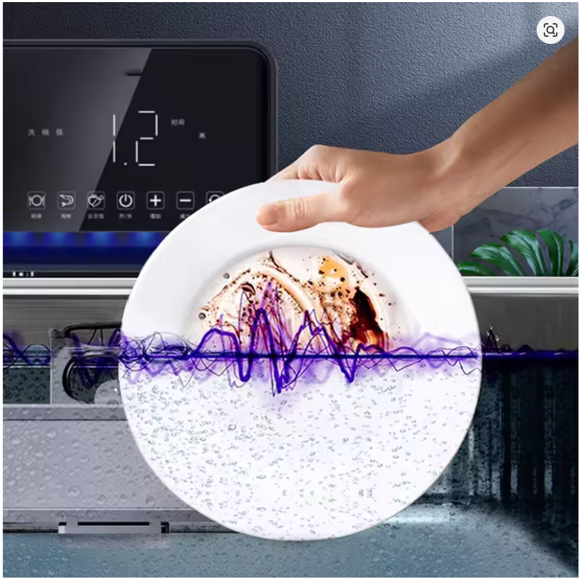 Ultrasonic Dishwasher Household Small Automatic Desktop Dishwasher Sink Installation-free Fruit And Vegetable Cleaning Machine