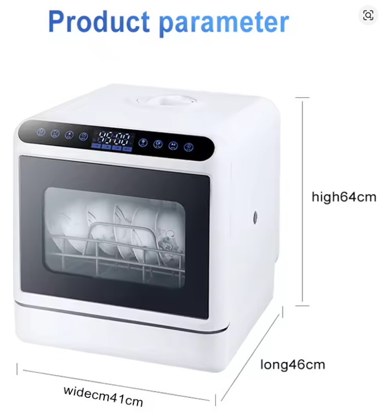 Household Desktop Mini Drawer Dishwasher Portable Kitchen Intelligent Dish Washer Factory Dishwasher Machine OEM