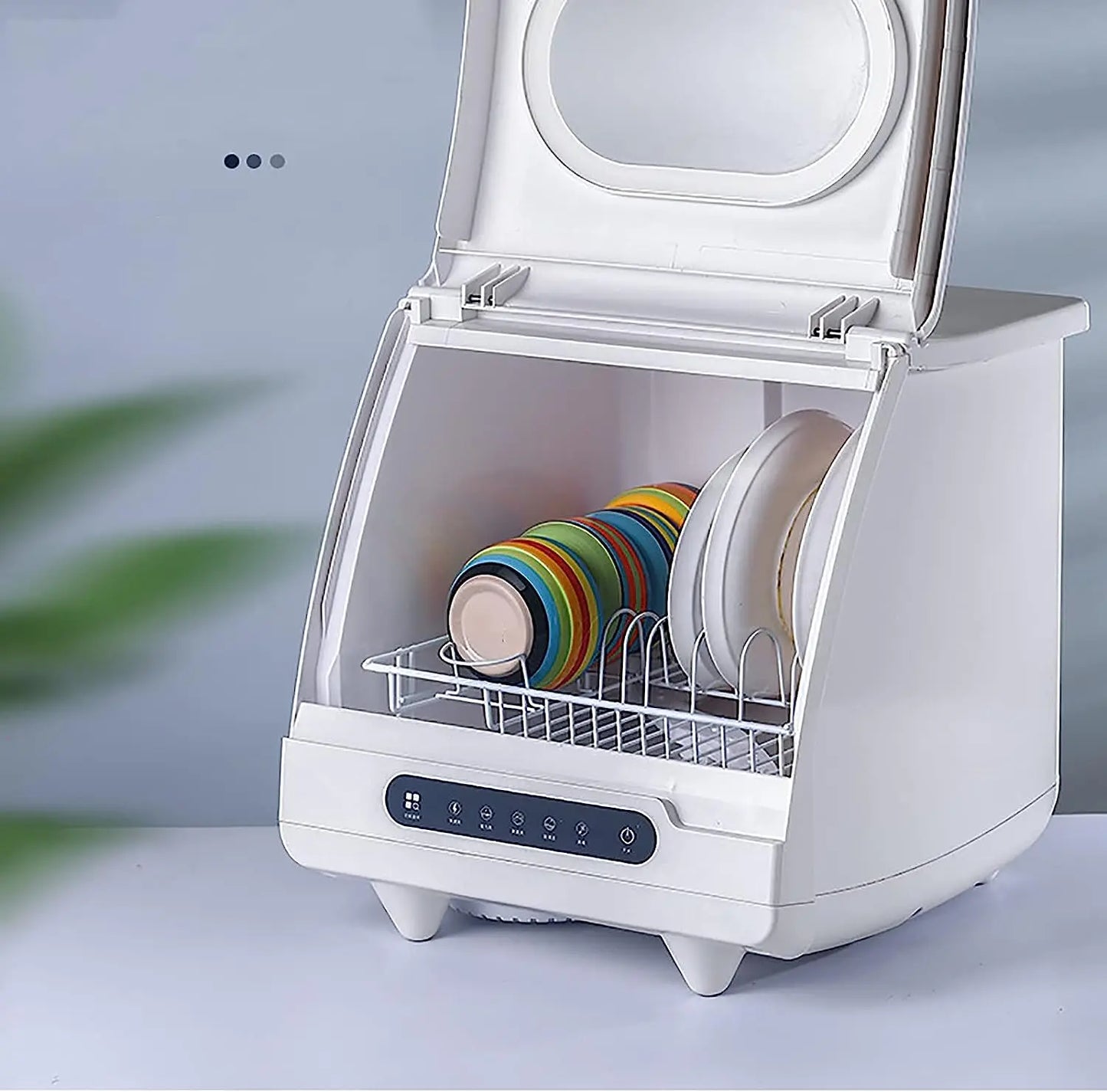 Small Desktop Automatic Intelligent Household Dishwasher