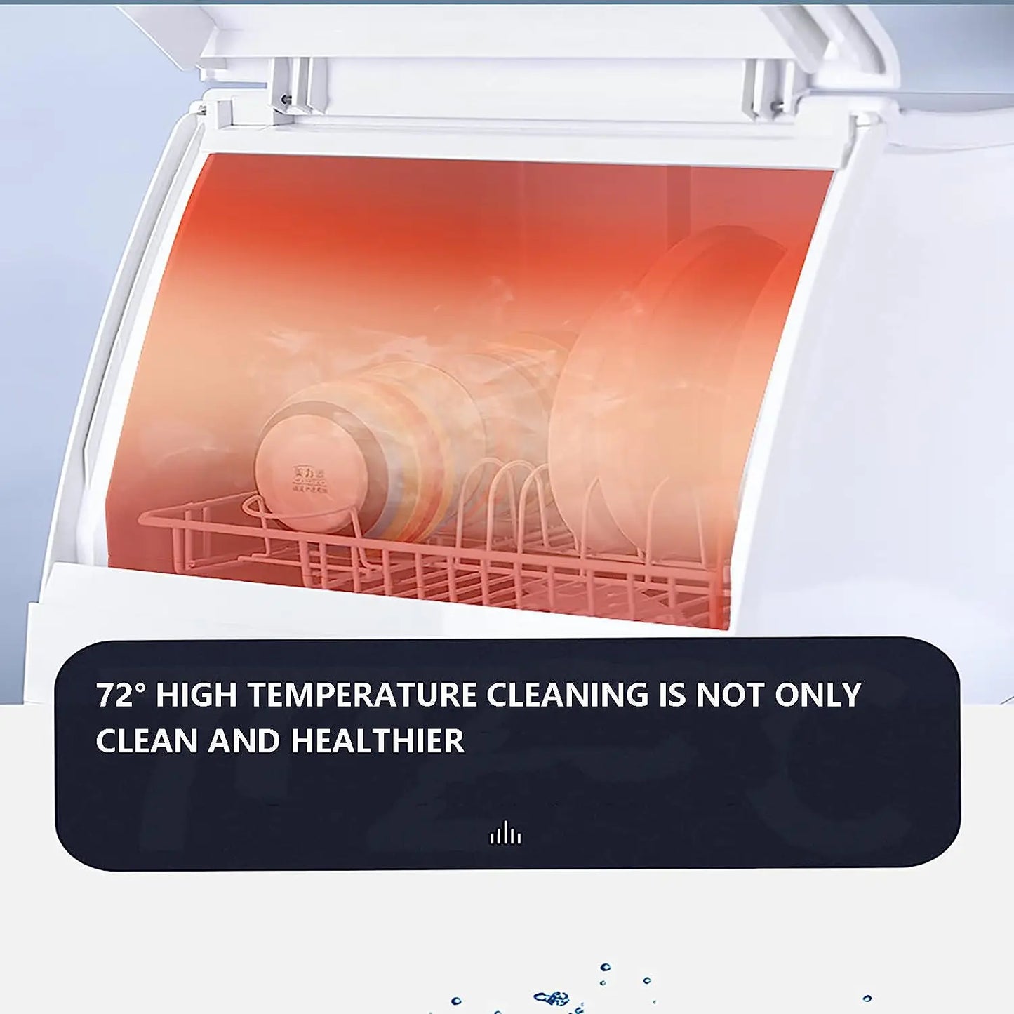 Small Desktop Automatic Intelligent Household Dishwasher