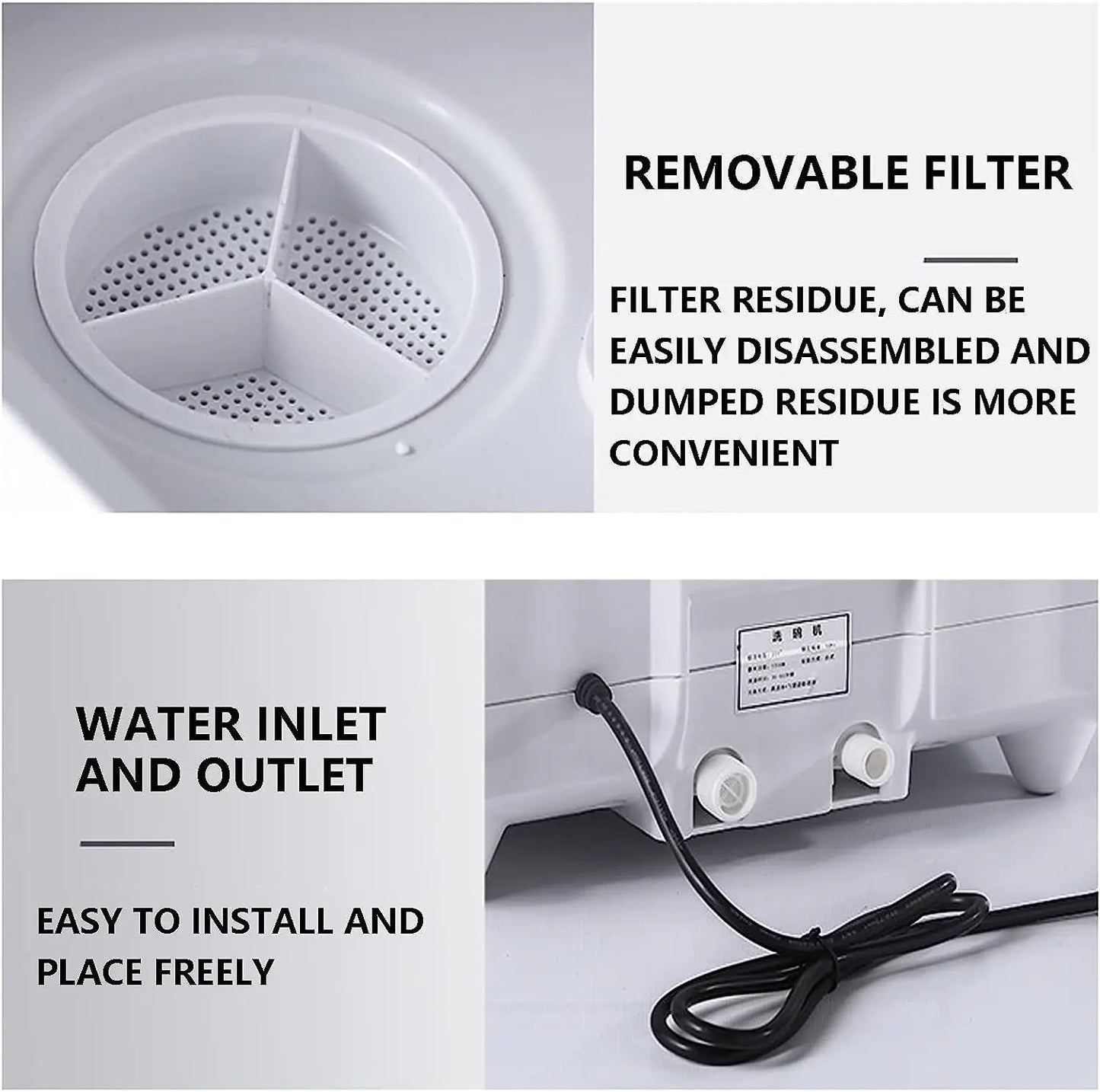 Small Desktop Automatic Intelligent Household Dishwasher