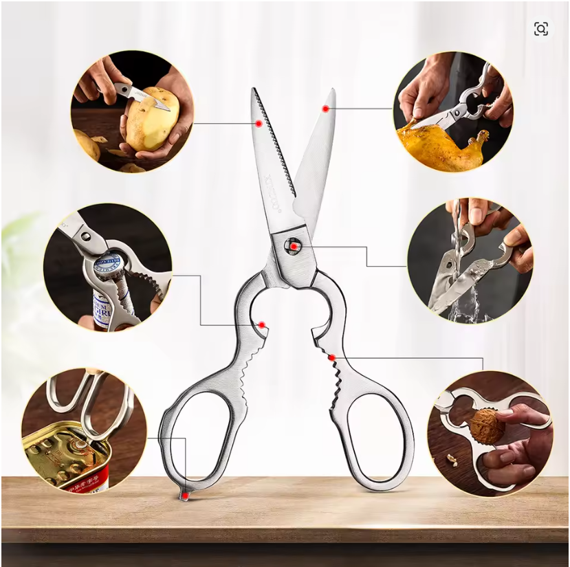 XINZUO 7PCS Kitchen Knife Sets with Acacia Wood Kitchen Knife Holder Damascus Steel Knives Pakkawood Handle Pro Chef's Gift
