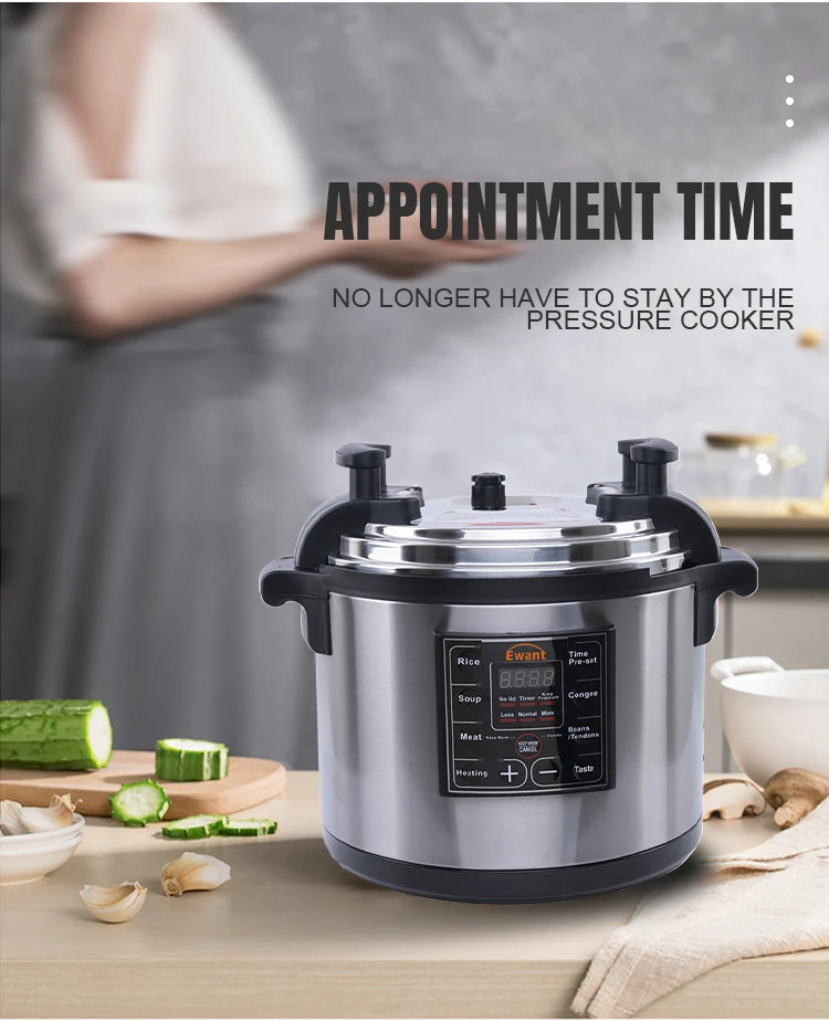 35L Extra Large Capacity 3600W Commercial Electric Pressure Cooker Multifunctional Cooker
