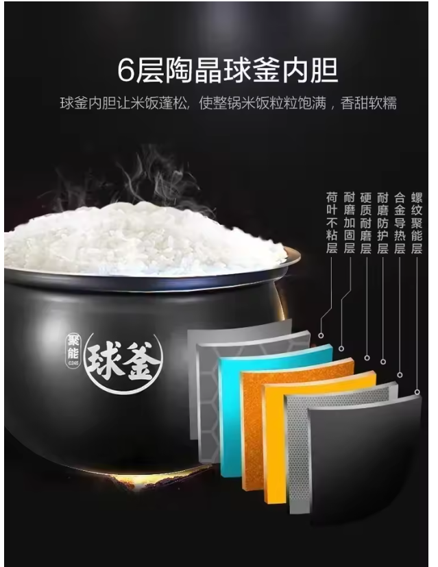 Electric pressure cooker new 6L large capacity smart reservation household electric pressure cooker